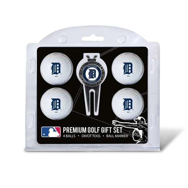 Detroit Tigers Golf 4 Ball Gift Set 95906