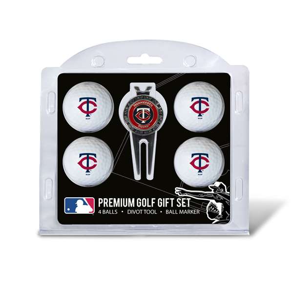 Minnesota Twins Golf 4 Ball Gift Set 96606