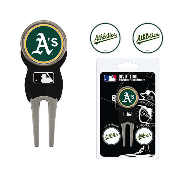 Oakland Athletics A's Golf Signature Divot Tool Pack  96945   