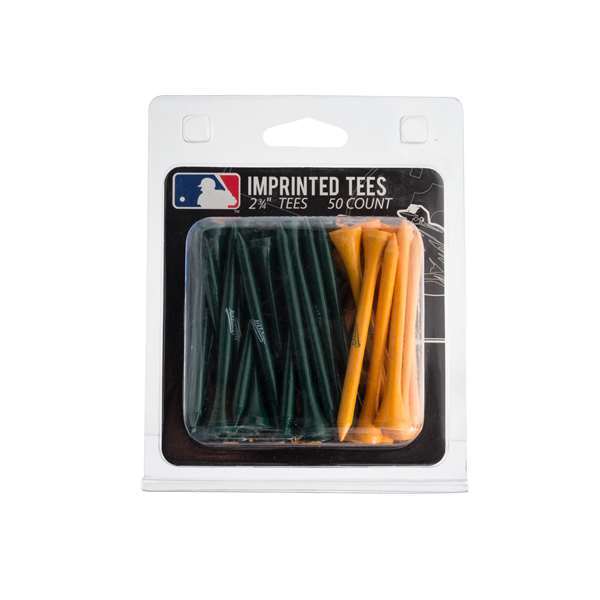 Oakland Athletics A's Golf 50 Tee Pack 96955