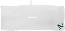 Oakland Athletics Microfiber Towel - 16" x 40" (White) 
