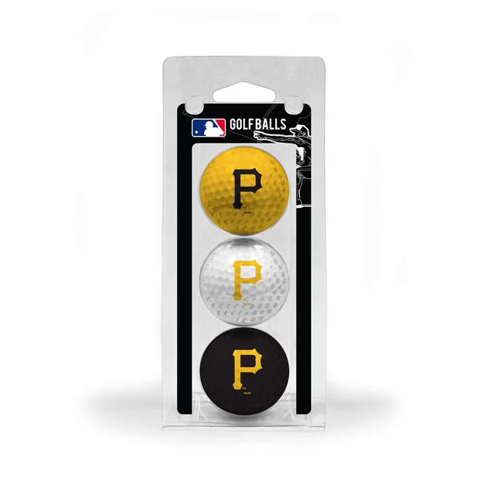 Pittsburgh Pirates Golf 3 Ball Pack 97105