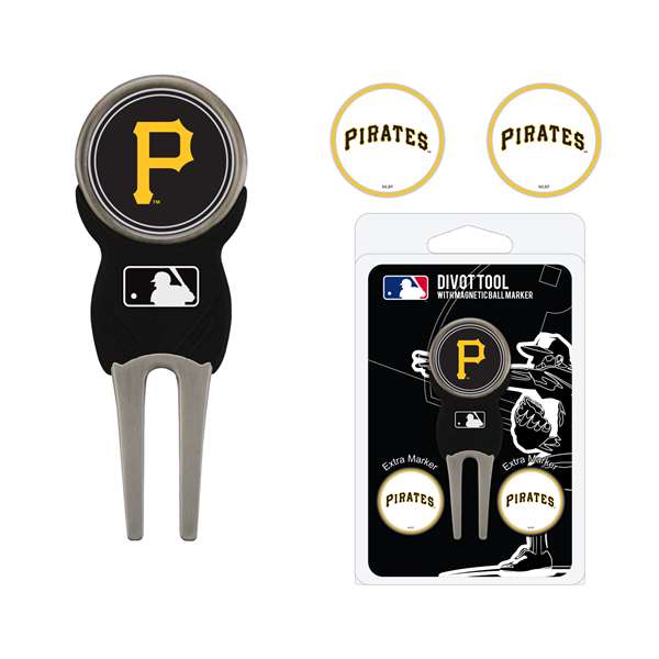 Pittsburgh Pirates Golf Signature Divot Tool Pack  97145