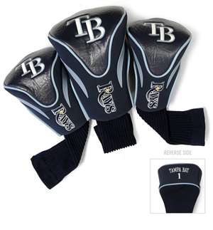 Tampa Bay Rays Golf 3 Pack Contour Headcover 97694   