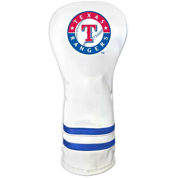 Texas Rangers Vintage Fairway Headcover (White) - Printed