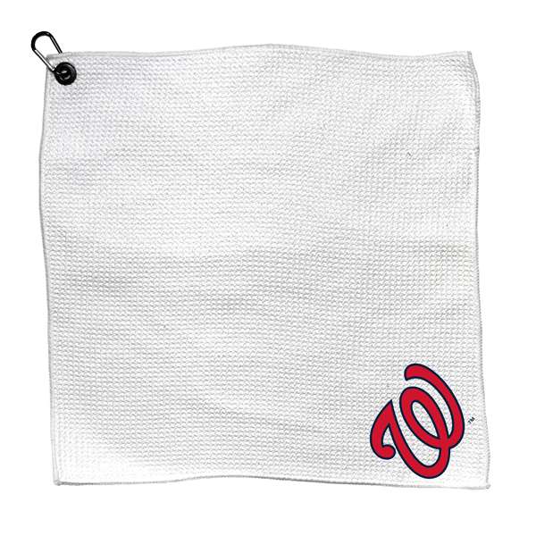 Washington Nationals Microfiber Towel - 15" x 15" (White) 