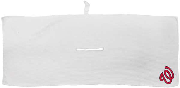 Washington Nationals Microfiber Towel - 16" x 40" (White) 