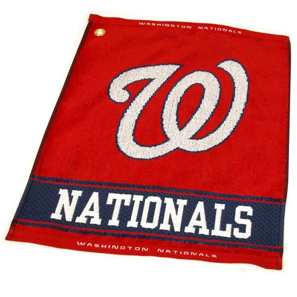 Washington Nationals  Jacquard Woven Golf Towel