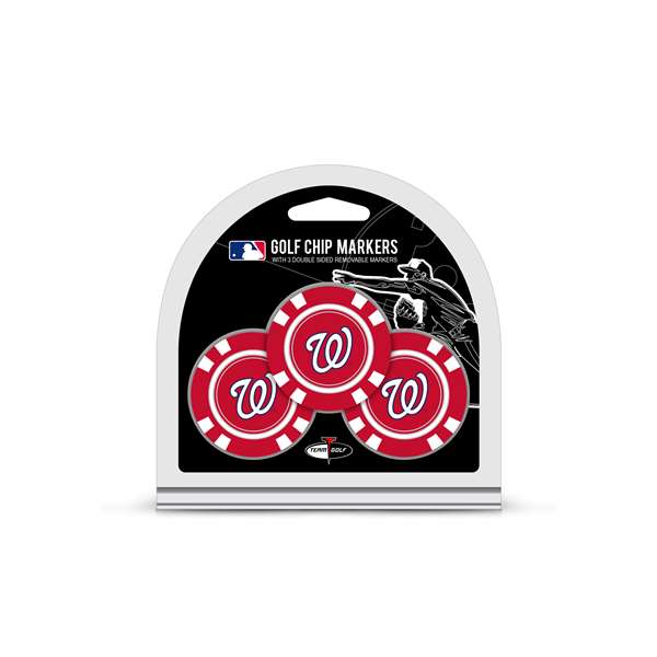 Washington Nationals Golf 3 Pack Golf Chip 97988