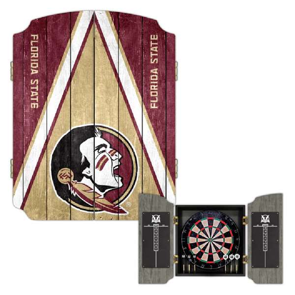 Florida State Seminoles Dartboard Cabinet