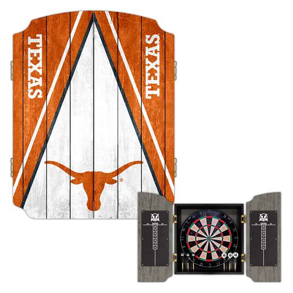Texas Longhorns Dartboard Cabinet