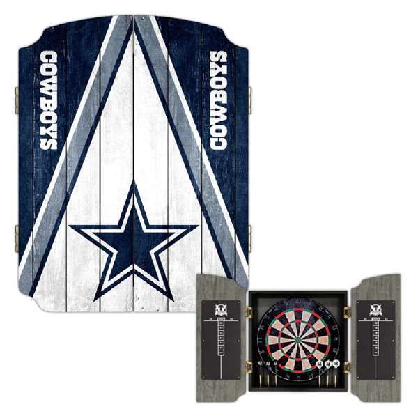 Dallas Cowboys Dartboard Cabinet