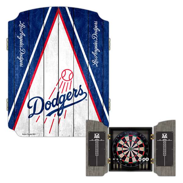Los Angeles Dodgers Dartboard Cabinet