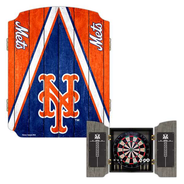 New York Mets Dartboard Cabinet