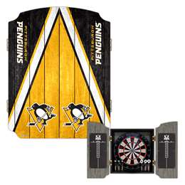 Pittsburgh Penguins Dartboard Cabinet