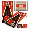 Cleveland Browns  Official Tournament Premium 2X4 Cornhole Game Set  