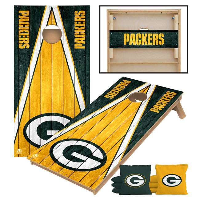 Green Bay Packers  Official Tournament Premium 2X4 Cornhole Game Set  