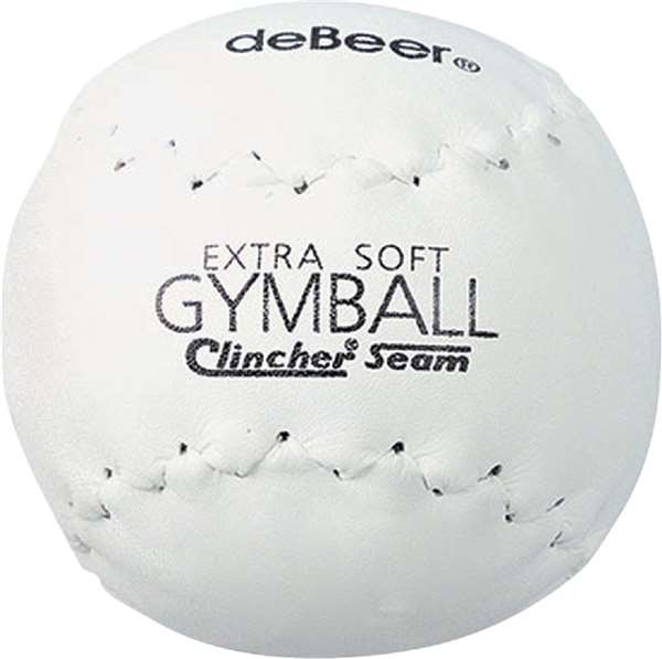 Debeer 12" White Softie Gymball Clincher (Xf12) Softballs (1 DOZEN) 