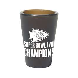 Kansas City Chiefs Super Bowl LVIII Champions 1.5 oz Silicone Shot Glass (6 Pack)  