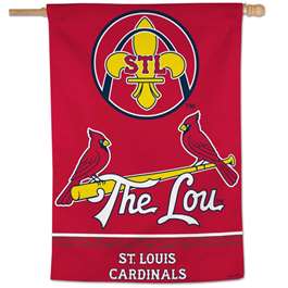 St. Louis Cardinals City Connect Vertical Banner 28X40 in. 