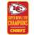 Kansas City Chiefs Super Bowl LVIII Champions Plastic Sign 11X17 in.