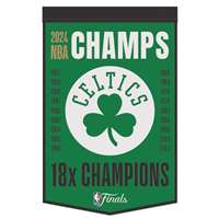 Boston Celtics 2024 NBA Finals Champions Wool Banner