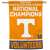 Tennessee Volunteers 2024 College World Series Champions Vertical Flag Banner 28X40 in. 