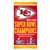 Kansas City Chiefs Super Bowl LVIII Champions Spectra Beach Towel 30X60 in.