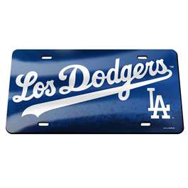Los Angeles Dodgers City Connect Acrylic License Plate 