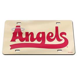 Los Angeles Angels City Connect Acrylic License Plate 