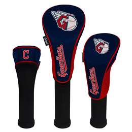 Cleveland Guardians Golf Club Headcover Set of 3 (Driver,Fairway,Hybrid) 