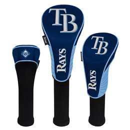 Tampa Bay Rays Golf Club Headcover Set of 3 (Driver,Fairway,Hybrid) 