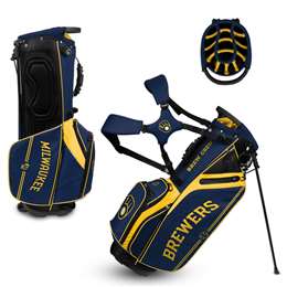 Milwaukee Brewers Caddy Stand Golf Bag 