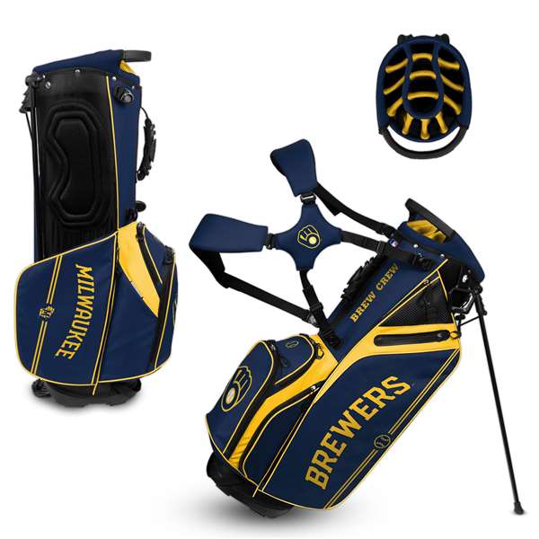 Milwaukee Brewers Caddy Stand Golf Bag