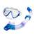 Aqua Pro MANTA PRO Mask-Snorkel Set BLWH  