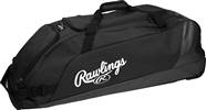 Rawlings Workhorse Wheeled Bag (P-WHWB23) Black 