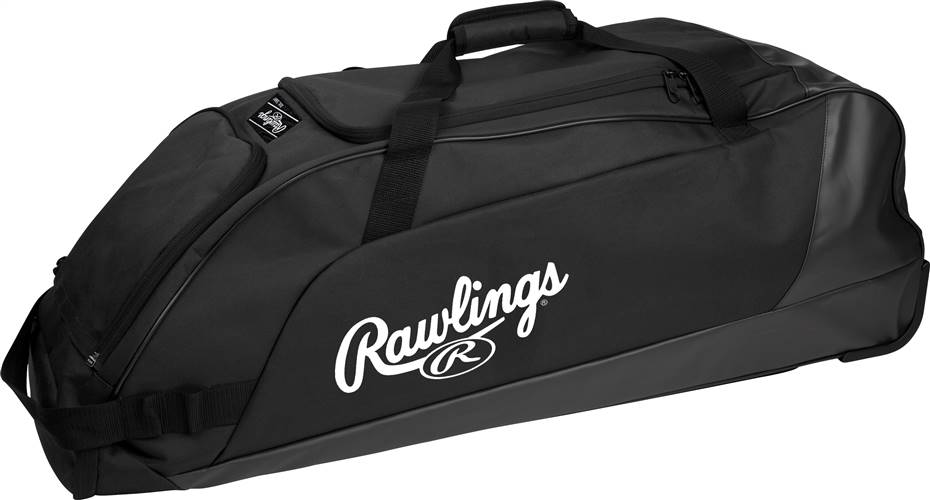 Rawlings Workhorse Wheeled Bag (P-WHWB23) Black 