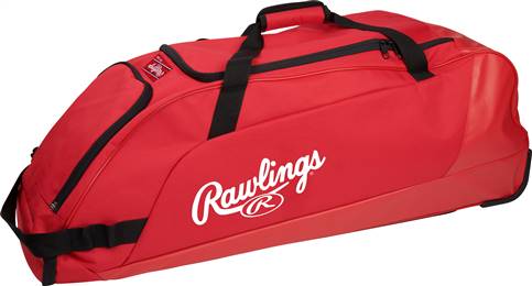 Rawlings Workhorse Wheeled Bag -Scarlet  
