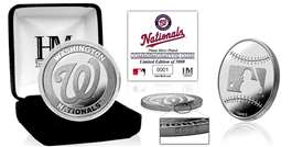 Washington Nationals Silver Mint Coin  