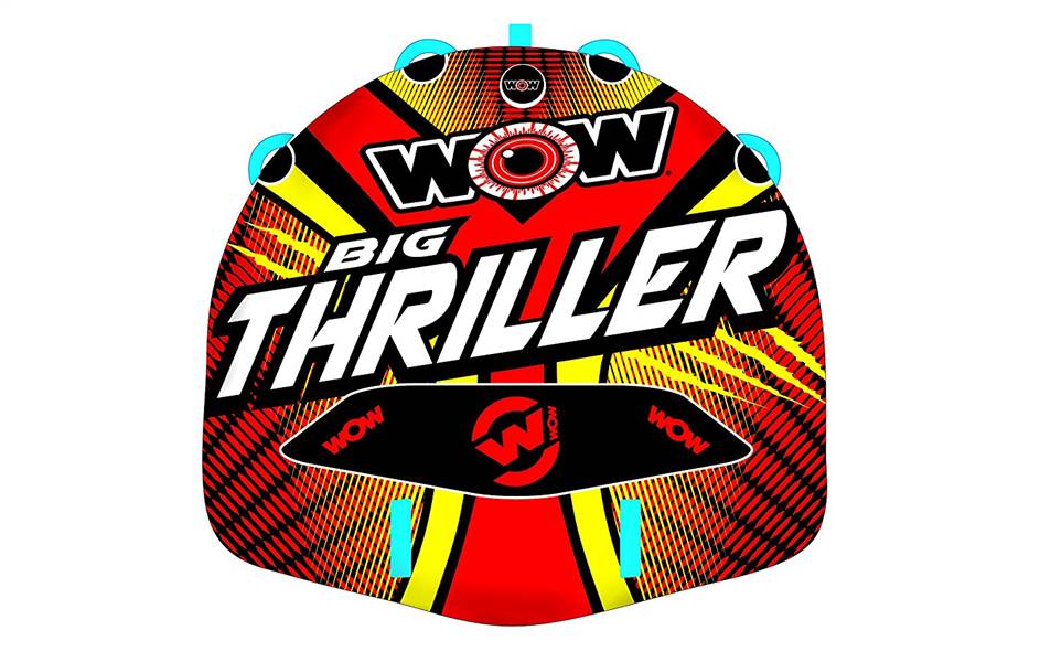 WOW Watersports BIG THRILLER 2P  Towable Lake Float  