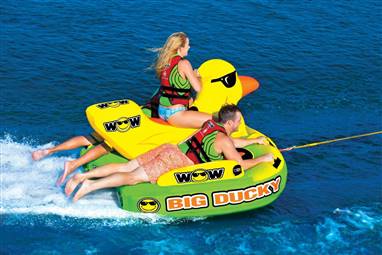 WOW Watersports BIG DUCKY 3 PERSON  Towable Lake Float  