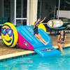 WOW Sports Fun Slide, Inflatable Water Slide For Inground Pool with Sprinklers  