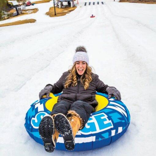 WOW Snow Sports SURGE Tarpaulin Bottom Snow Tube Sled