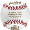 Rawlings 2016 Official MLB World Series Game Baseball - Cubed