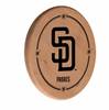 San Diego Padres Laser Engraved Solid Wood Sign