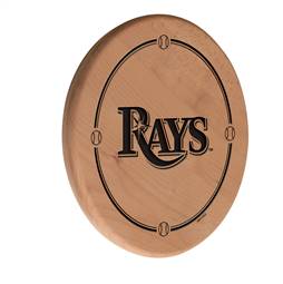 Tampa Bay Rays Laser Engraved Solid Wood Sign