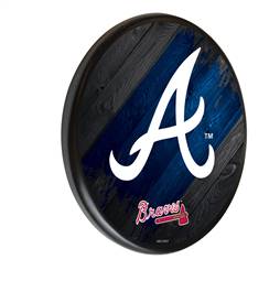 Atlanta Braves Solid Wood Sign