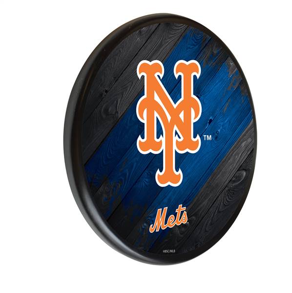 New York Mets Solid Wood Sign