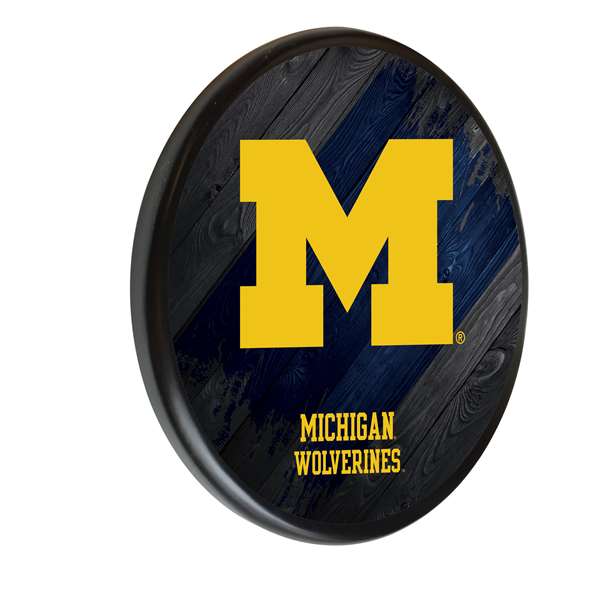 University of Michigan 13 in. Solid Wood Sign