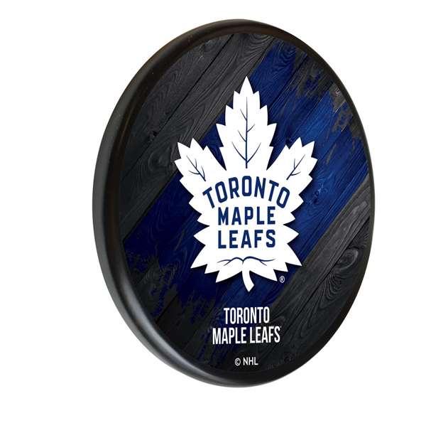 Toronto Maple Leafs 13 in. Solid Wood Sign
